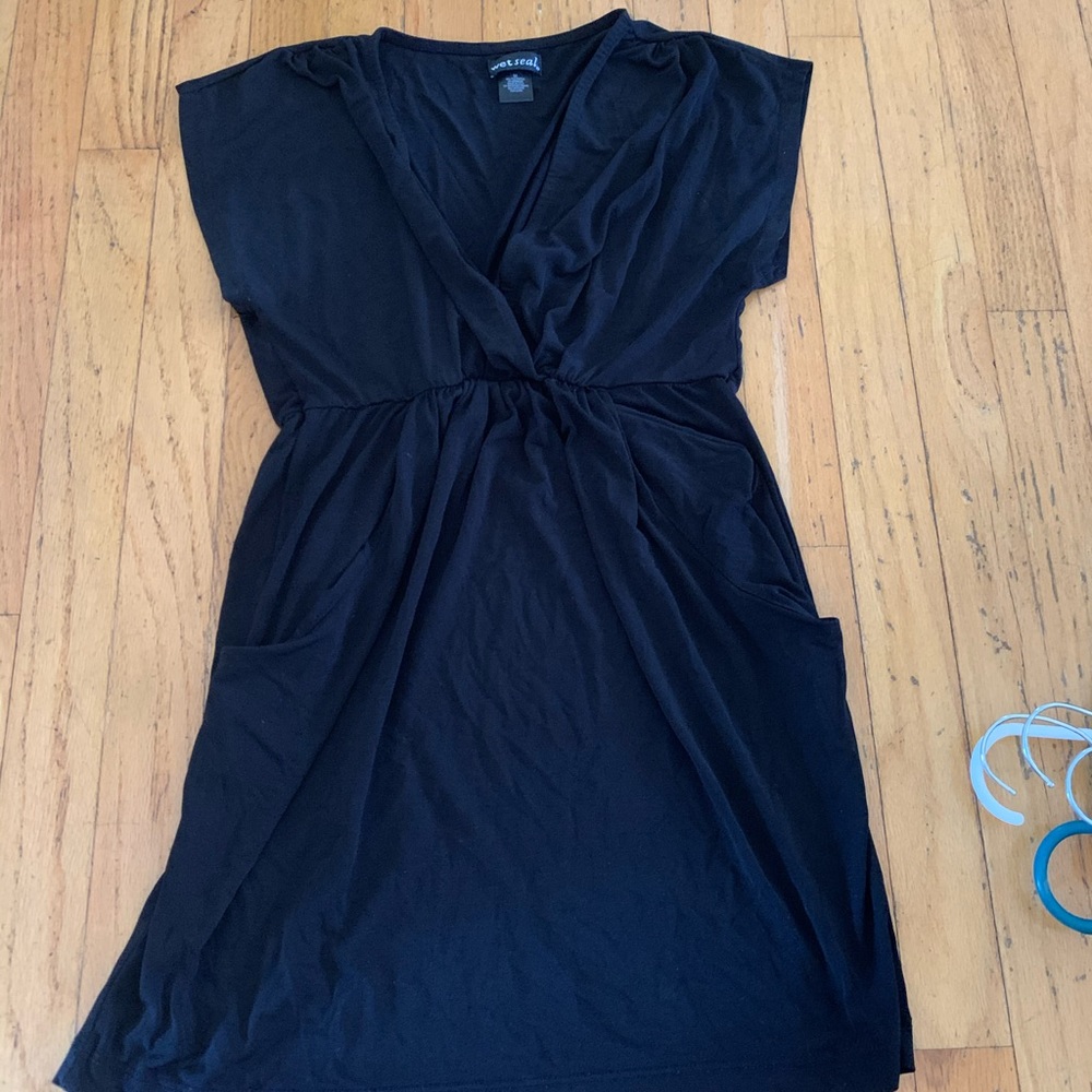 black dress